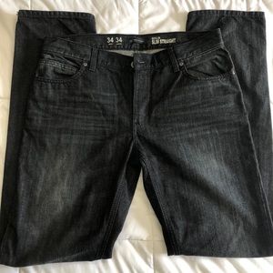 INC Berlin slim straight jeans 34x34